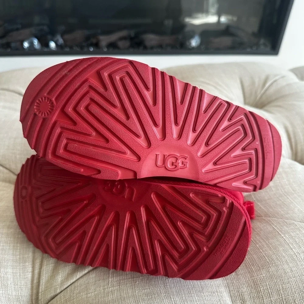 UGG Red Elmo Suede Boots